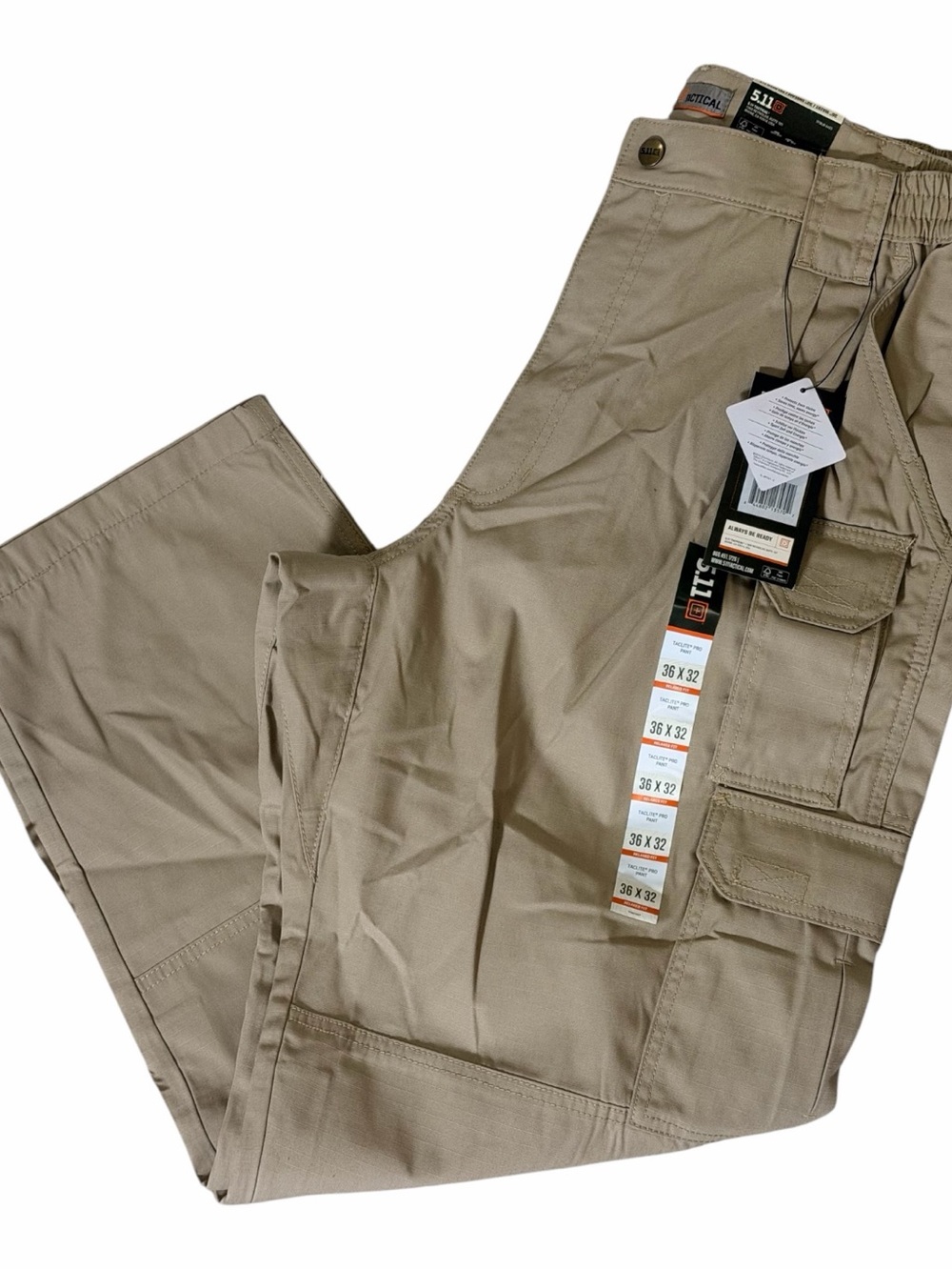 5.11 Tactical Khaki Cargo Pants with Utility Pockets